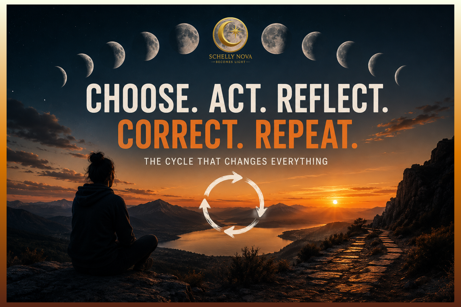 Choose. Act. Reflect. Correct. Repeat.