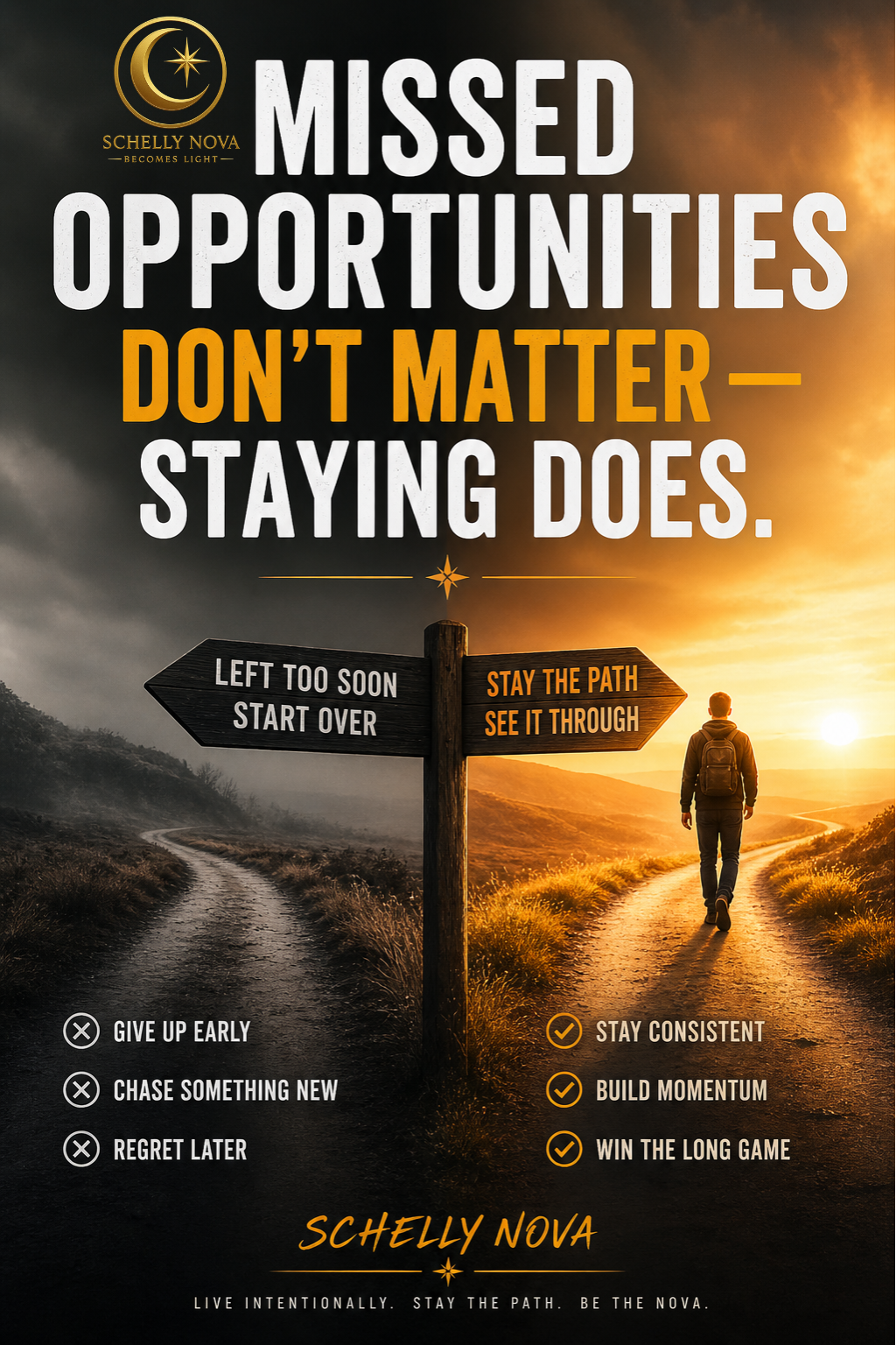 Missed Opportunities Don’t Matter — Staying Does
