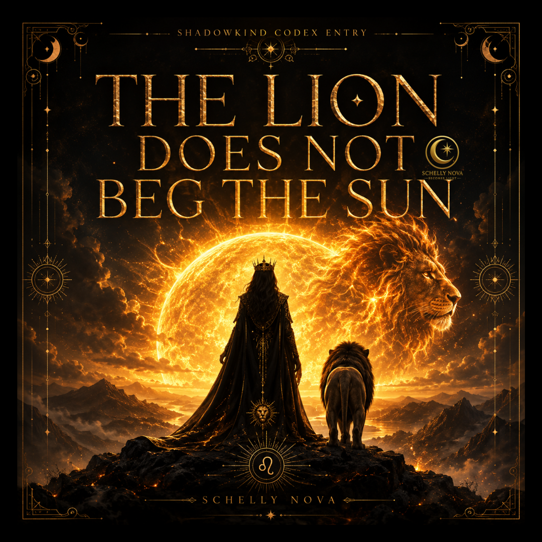 Leo The Lion Does Not Beg The Sun